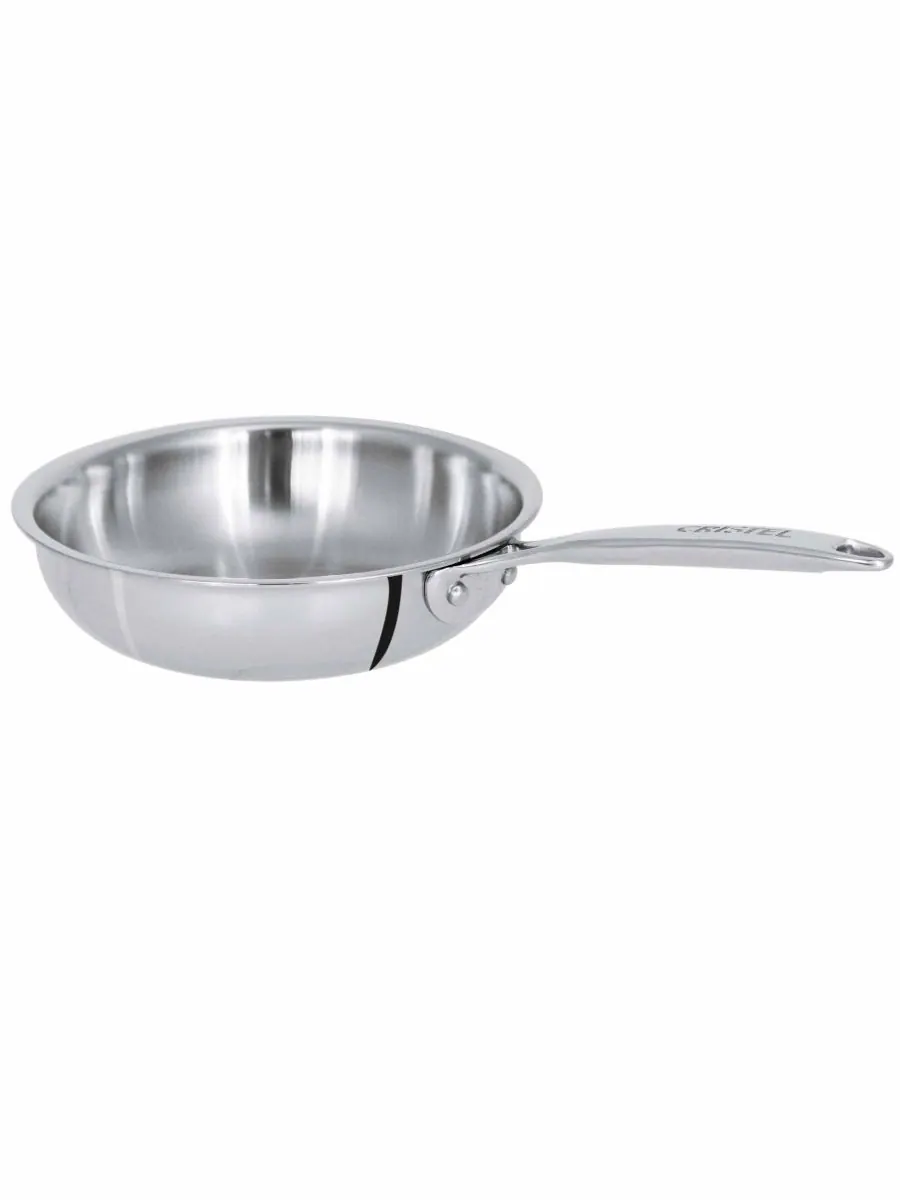 Мини-сковорода Castel Pro из нержавеющей стали 3,5 дюйма Cristel,