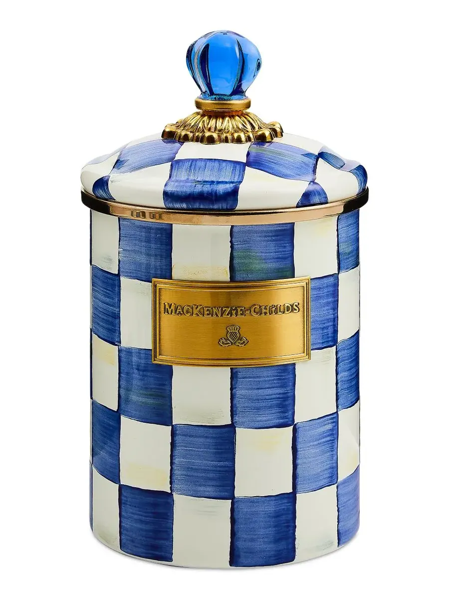 Средняя банка Royal Check Mackenzie-Childs