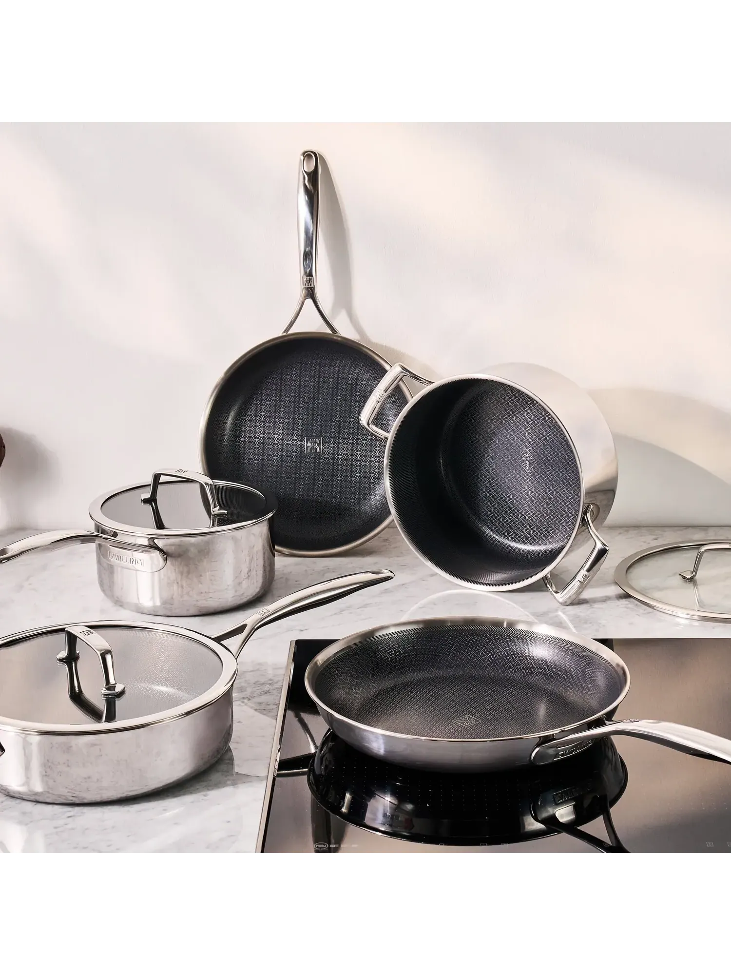 Набор посуды ZWILLING Peak, 10 предметов — изображение 2 из 7, серебристый