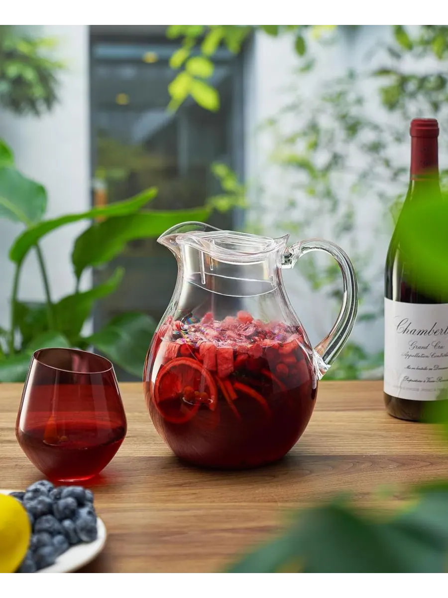 Кувшин сангрии The Wine Savant — изображение 2 из 4, прозрачный