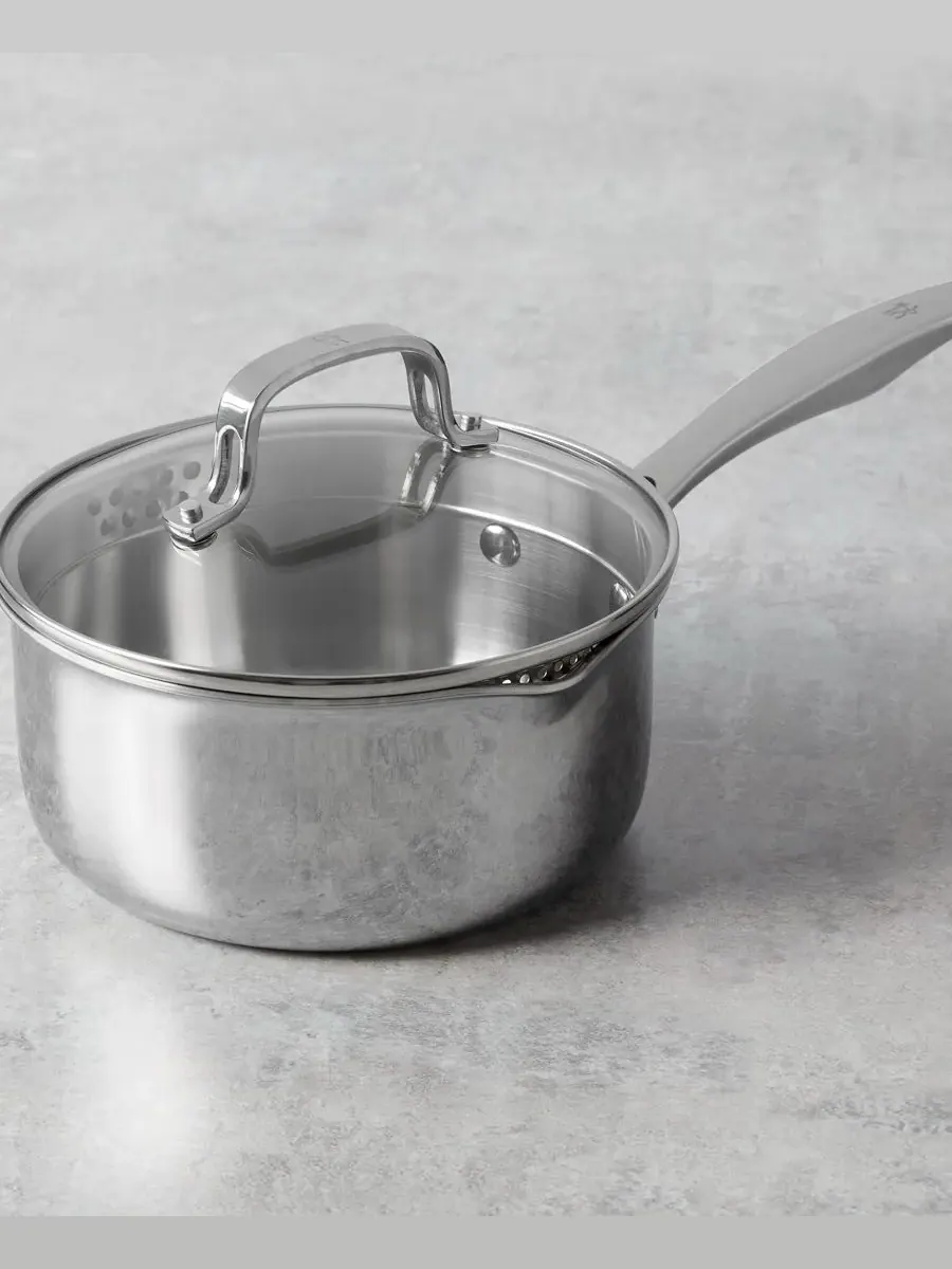 Кастрюля Henckels Clad H3 из нержавеющей стали объемом 2 л с крышкой J.A. Henckels, нержавеющая — изображение 5 из 7