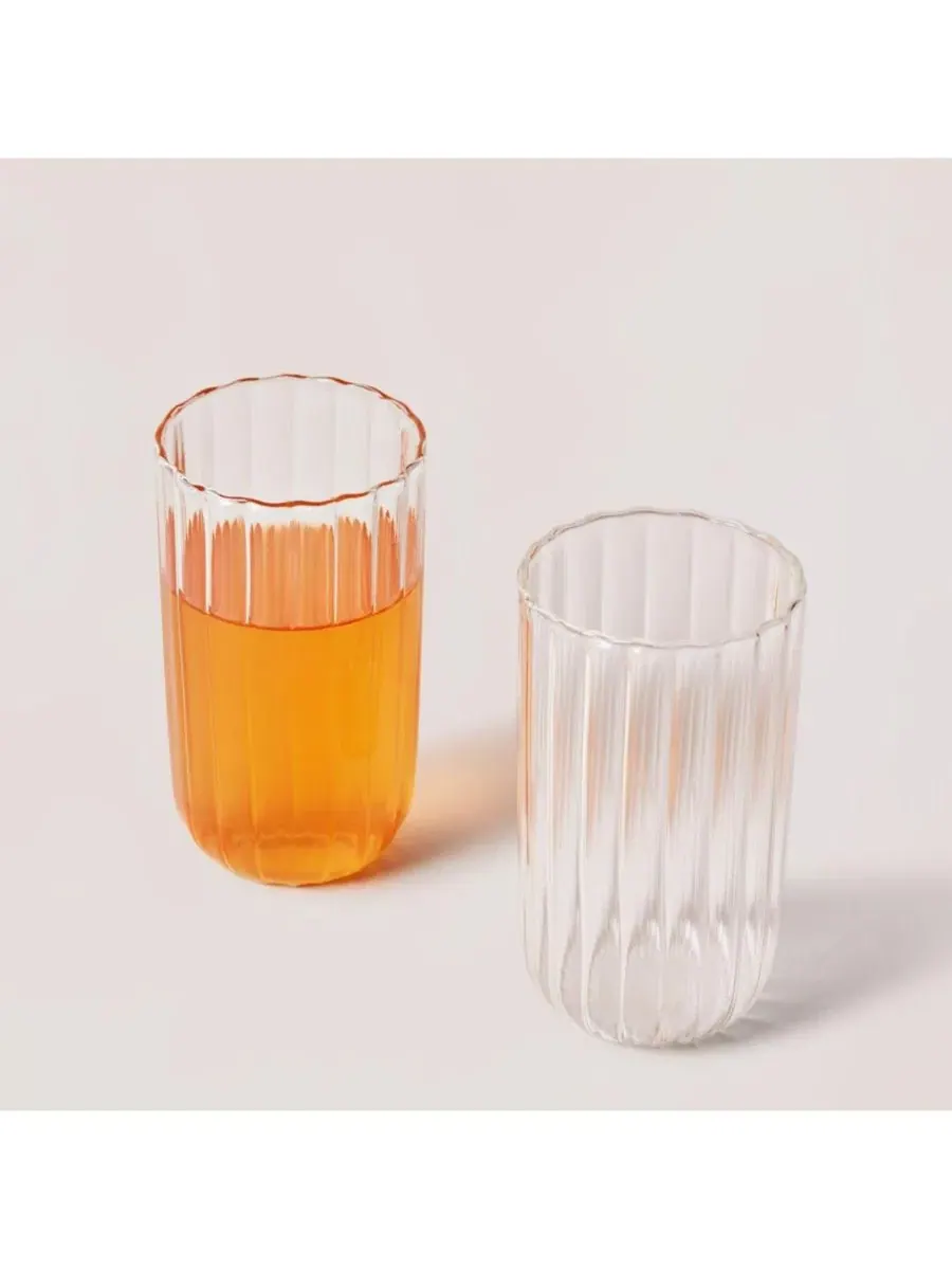 Стакан Kira Tall Tumbler, набор из 4 шт. Fleck — изображение 2 из 3, прозрачный