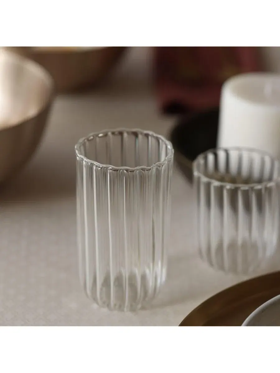 Стакан Kira Tall Tumbler, набор из 4 шт. Fleck — изображение 3 из 3, прозрачный