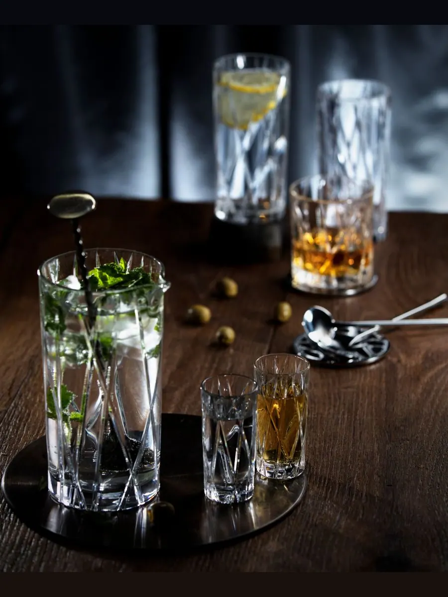 Набор барной посуды City Old Fashioned, 2 шт Orrefors — изображение 2 из 5, прозрачный