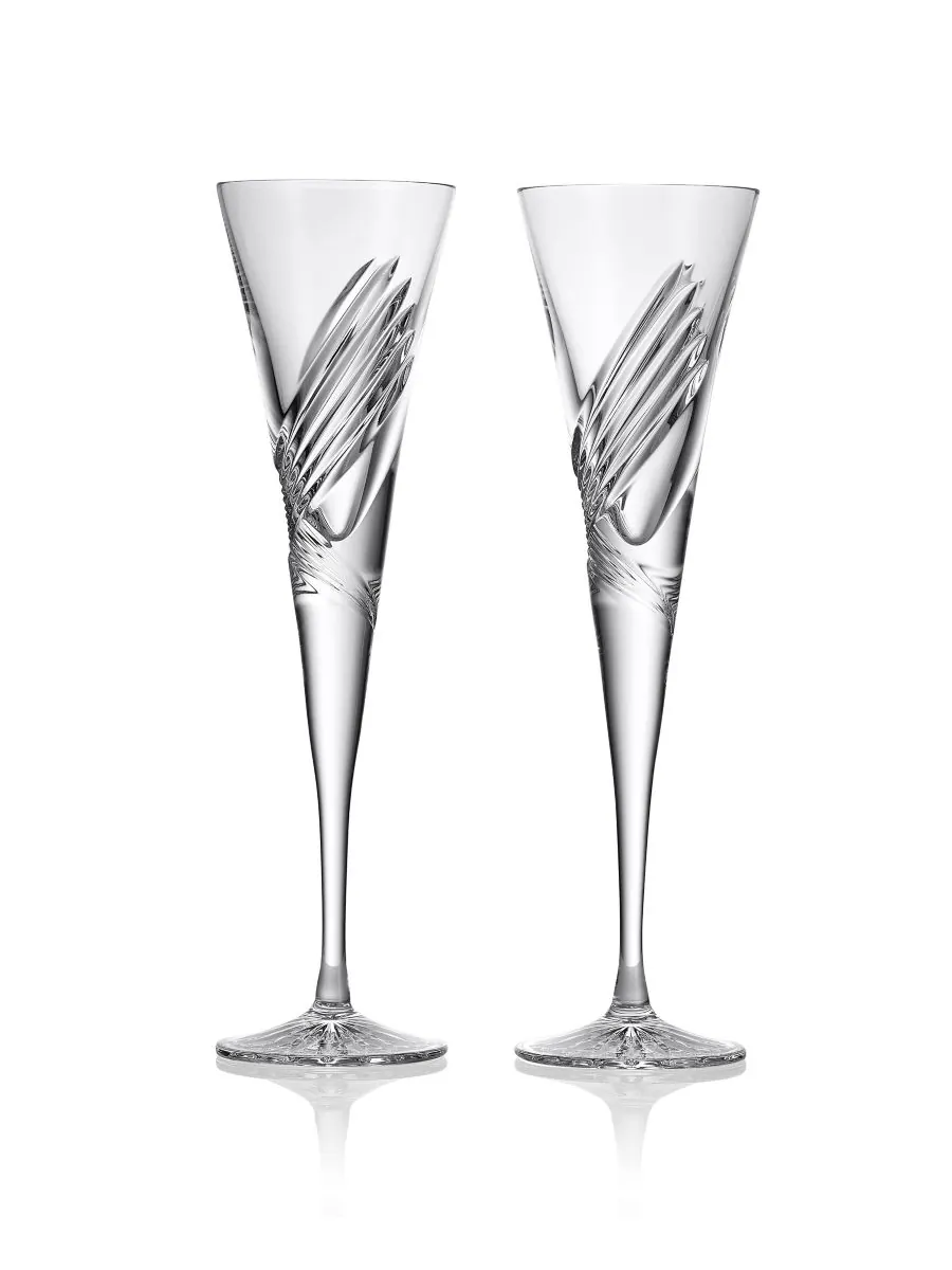 Набор из двух бокалов для шампанского Beginnings Toasting Flute объемом 7 унций Waterford