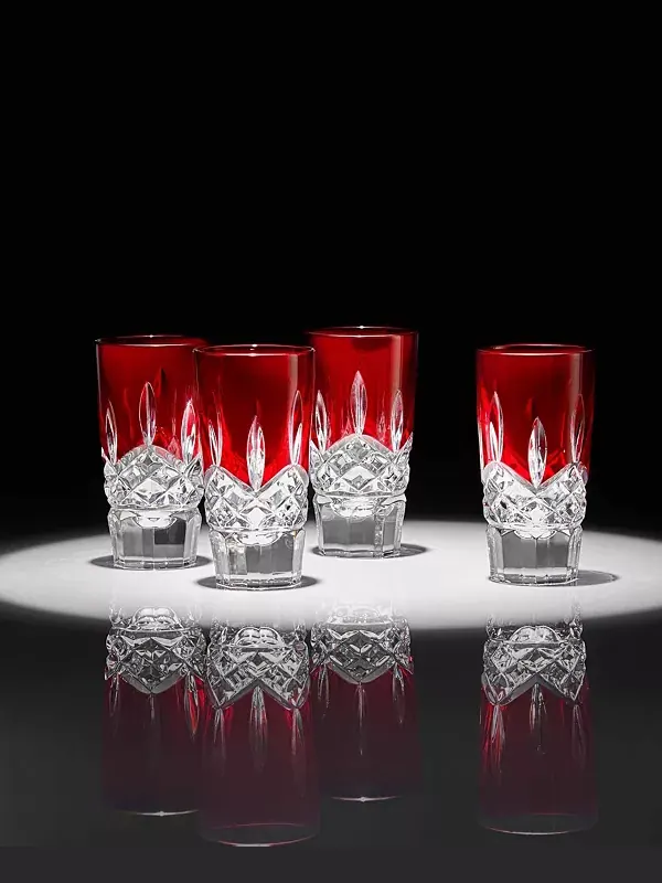 Красный стакан Lismore, набор из 4 шт. Waterford — изображение 3 из 4