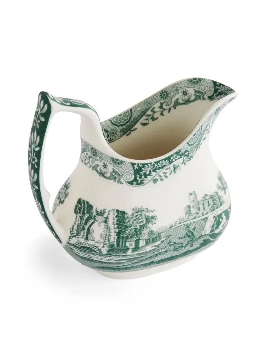 Зеленый итальянский сливочный кувшин Heritage Spode — изображение 4 из 8