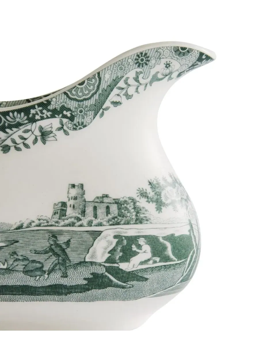 Зеленый итальянский сливочный кувшин Heritage Spode — изображение 6 из 8