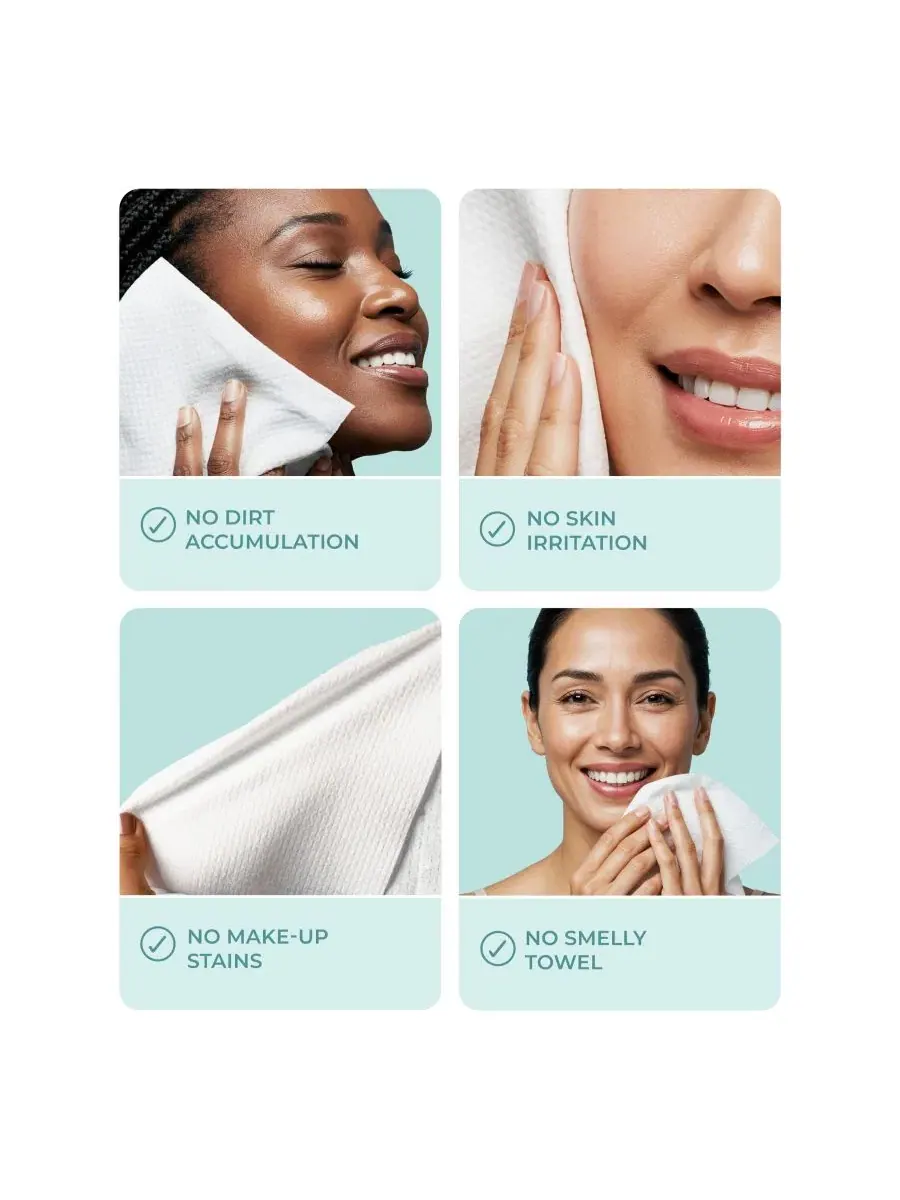 Одноразовые полотенца для лица Silky Soft Towels, 24 шт Buttah Skin — изображение 4 из 7