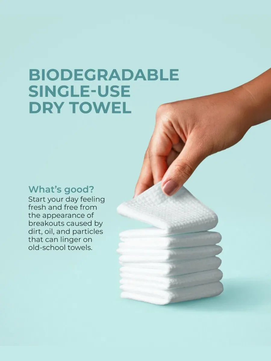 Одноразовые полотенца для лица Silky Soft Towels, 24 шт Buttah Skin — изображение 7 из 7