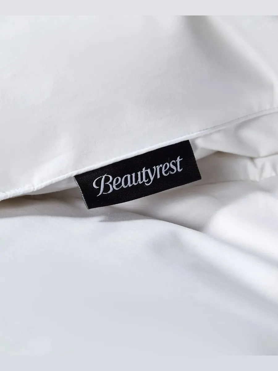 Beautyrest Белое пуховое всесезонное одеяло, размер Full/Queen — изображение 2 из 4, белый