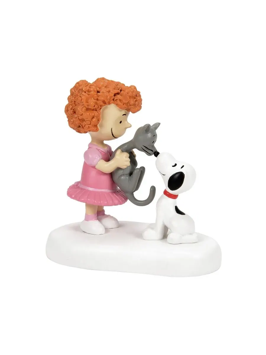 Фигурка Frieda and Faron Meet Snoopy Department 56 — изображение 1 из 4, мульти