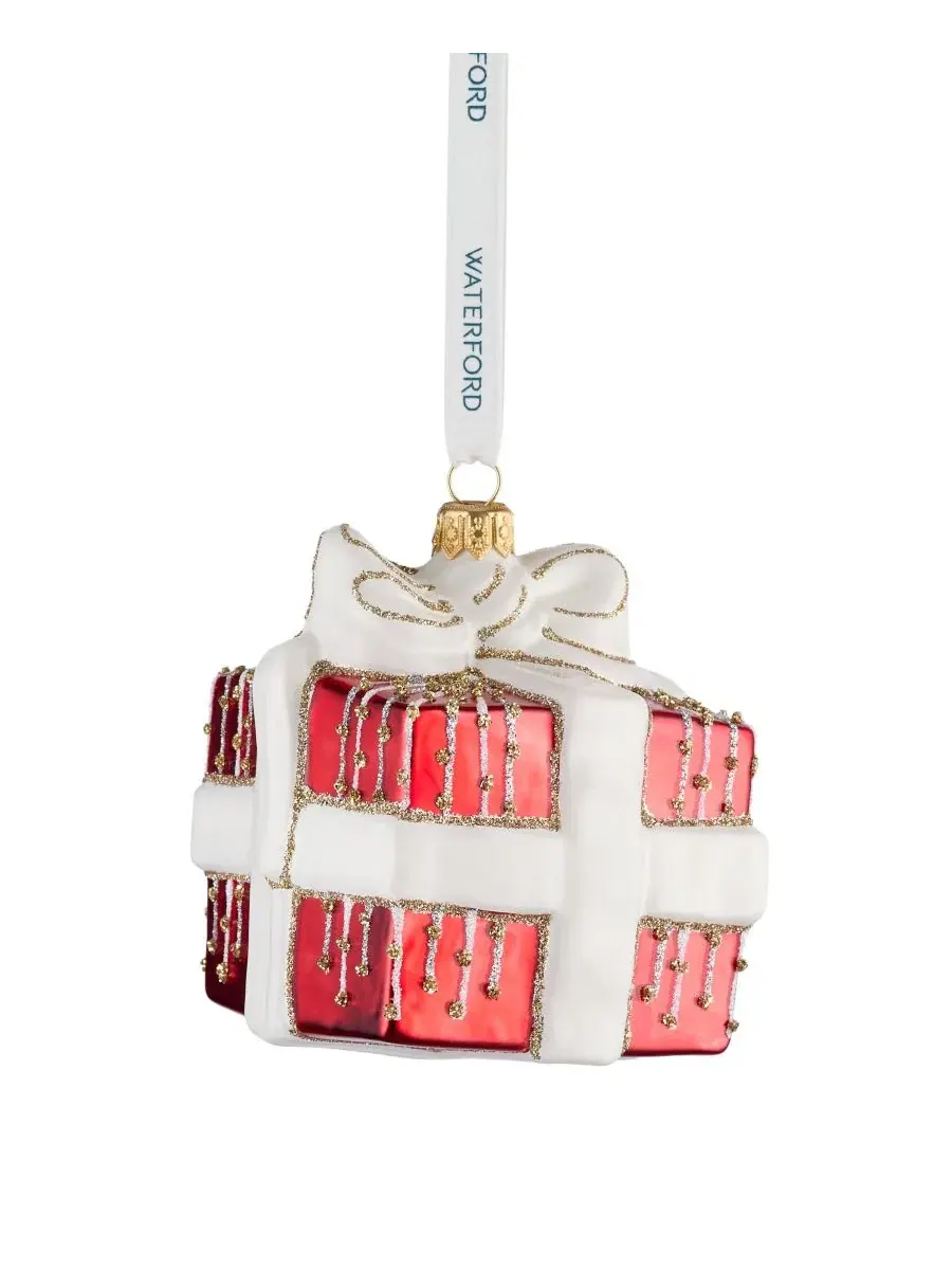 Елочная игрушка Holiday Heirlooms Present Ornament Waterford — изображение 3 из 3, мульти