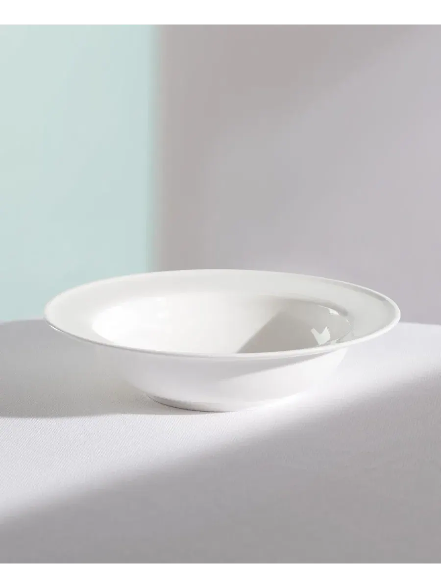 Набор пастельных тарелок для пасты Lenox Studio 1414 Bone China, 6 шт. — изображение 2 из 3, белый
