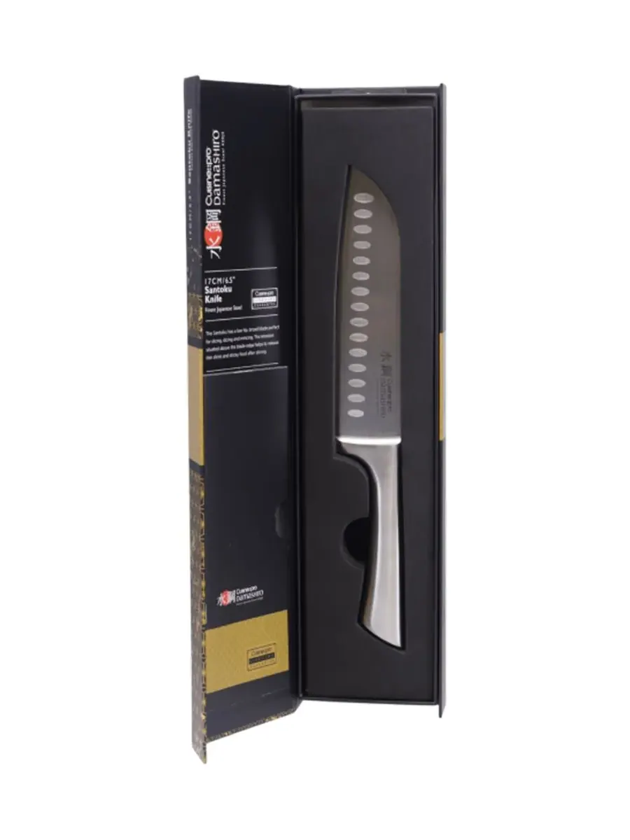 Нож Santoku Дамасиро 17 см Cuisine::Pro — изображение 2 из 3, нет цвета