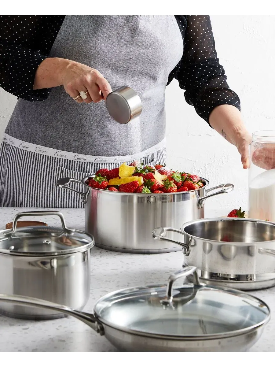 Набор из 10 предметов из нержавеющей стали ICONIX Cuisine::Pro — изображение 8 из 8, серебряный
