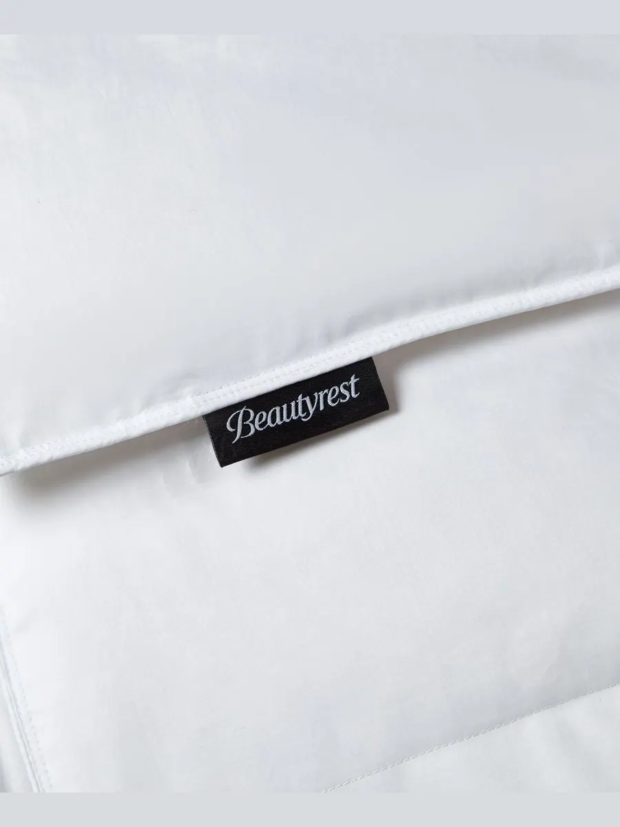 Beautyrest Одеяло FreshLOFT из белого пуха и пера, сатин, плотность ткани 300 нитей, размер King — изображение 2 из 4, белый
