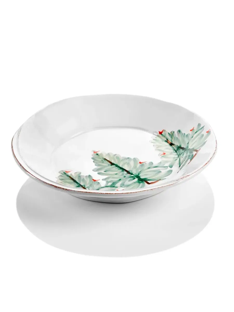 Овальное блюдо Lastra Holiday Pasta Bowl VIETRI — изображение 1 из 3, мульти