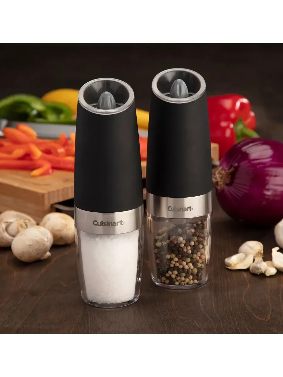 Набор гравитационных мельниц для соли и перца Cuisinart — изображение 10 из 10, мульти