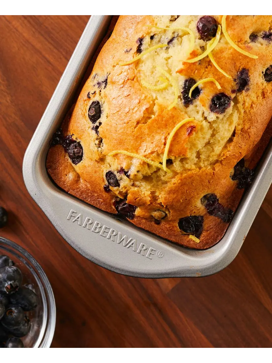 Набор из двух стальных форм для выпечки хлеба Disney Bake with Mickey Mouse Farberware — изображение 6 из 7, черный