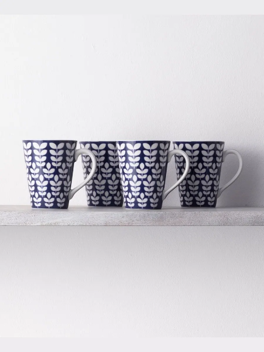 Набор из 4 кружек Bluefjord, 355 мл Noritake — изображение 2 из 5, синий