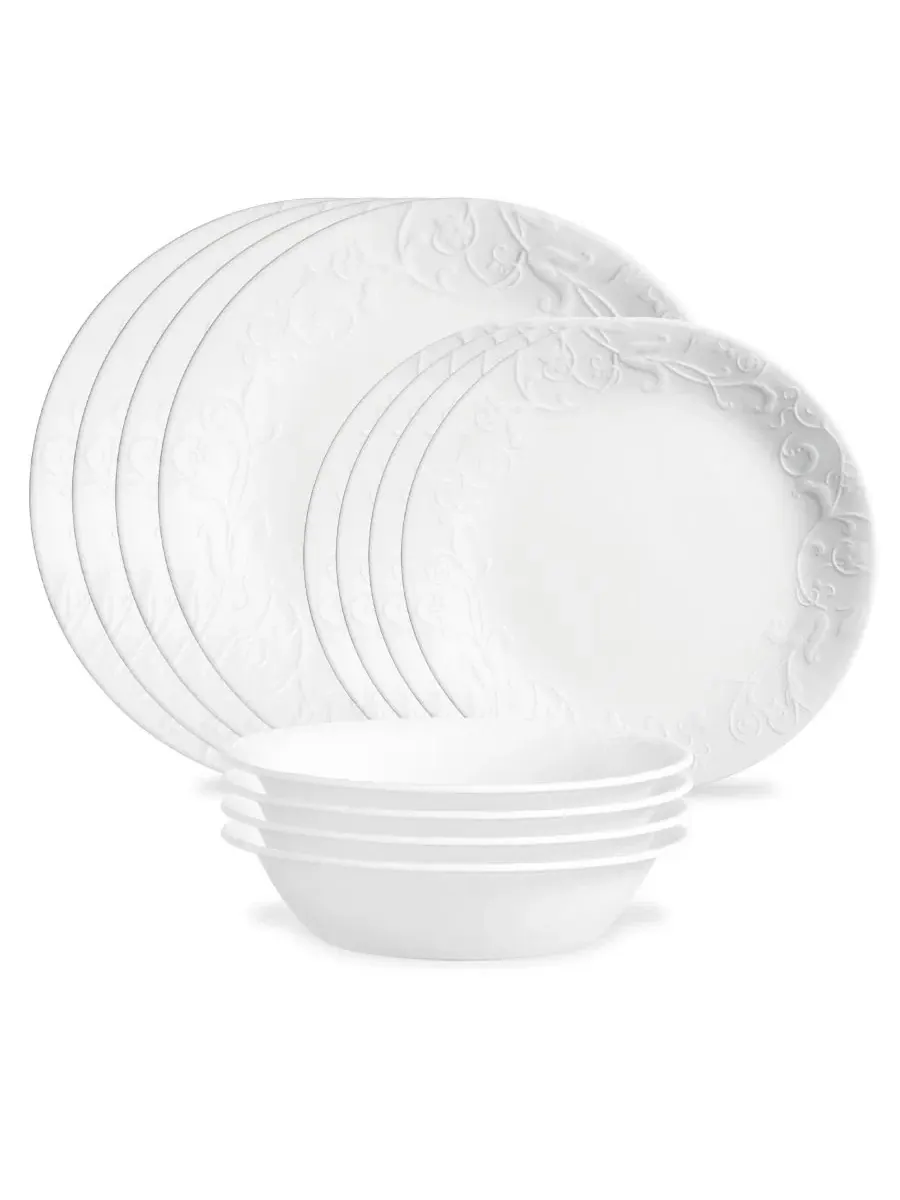 Сервиз обеденный на 12 предметов Corelle Bella Faenza — белый
