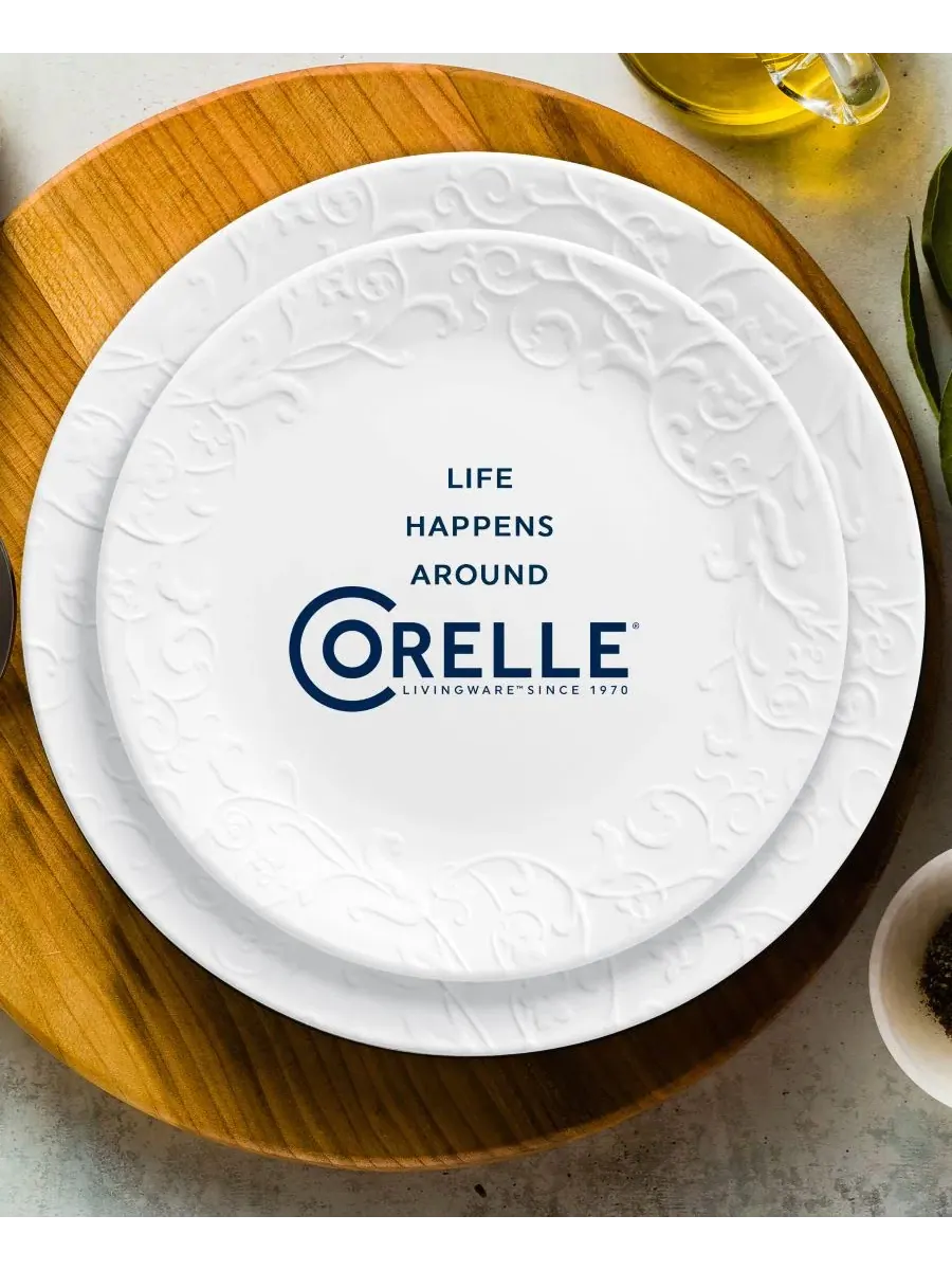Сервиз обеденный на 12 предметов Corelle Bella Faenza — изображение 7 из 7, белый