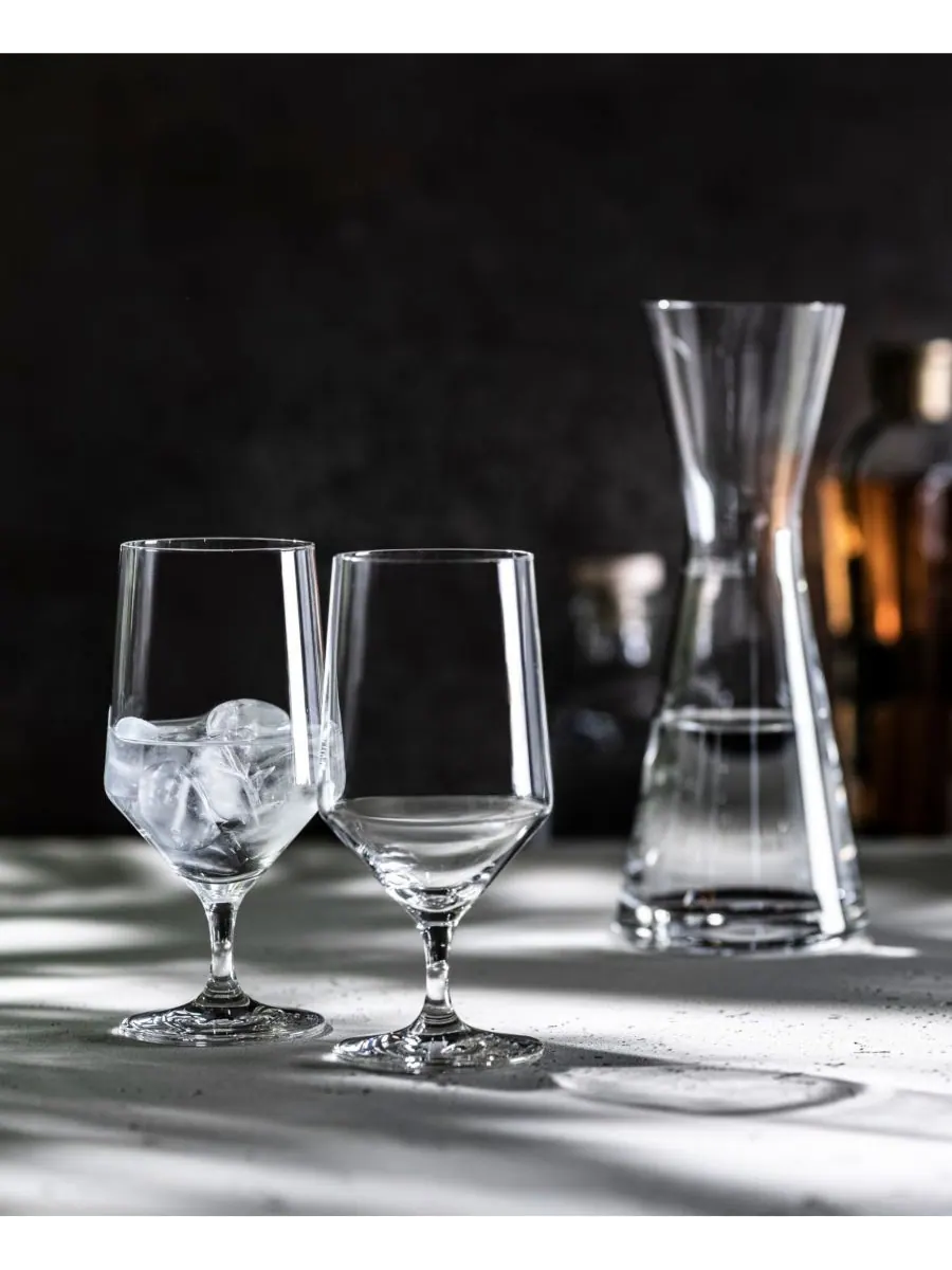 Набор из 4 бутылок чистой воды объемом 15,2 унции Zwiesel Glas — изображение 9 из 9, прозрачный