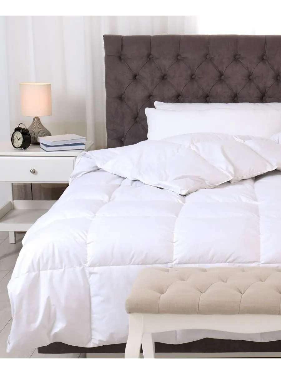Одеяло Cloud Down Alternative Comfort, размер King MELANGE HOME — изображение 1 из 4, белый