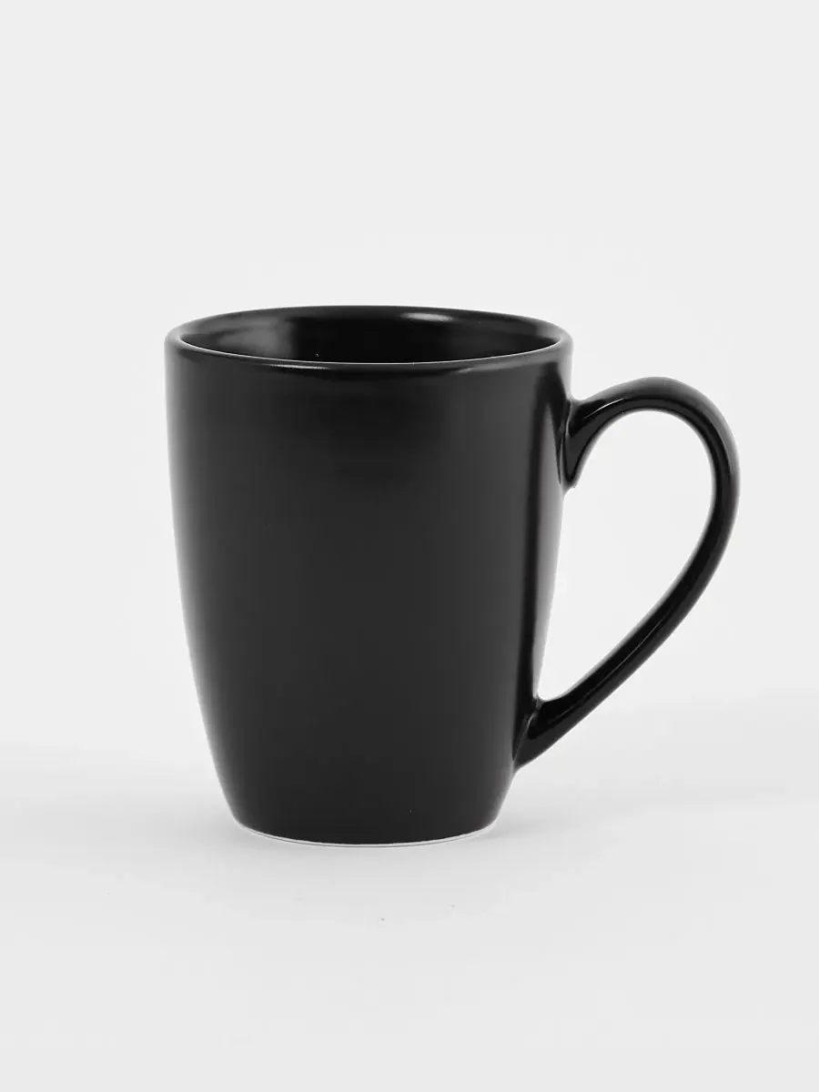 Набор из 4 кружек Essential Euro Ceramica — изображение 6 из 6, черный