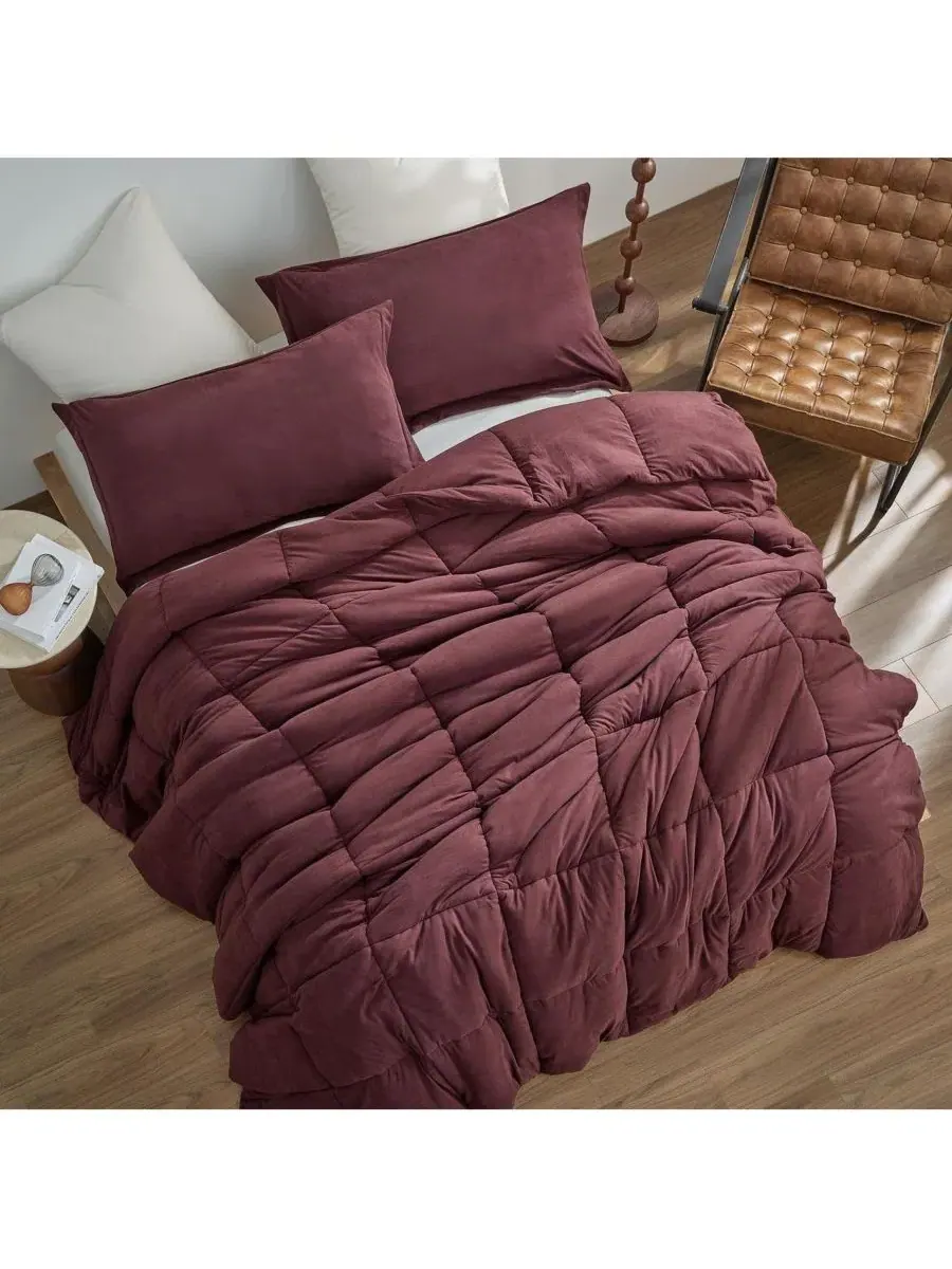 Одеяло If My Bed Was a Hippo Coma Inducer — изображение 2 из 4, махагони