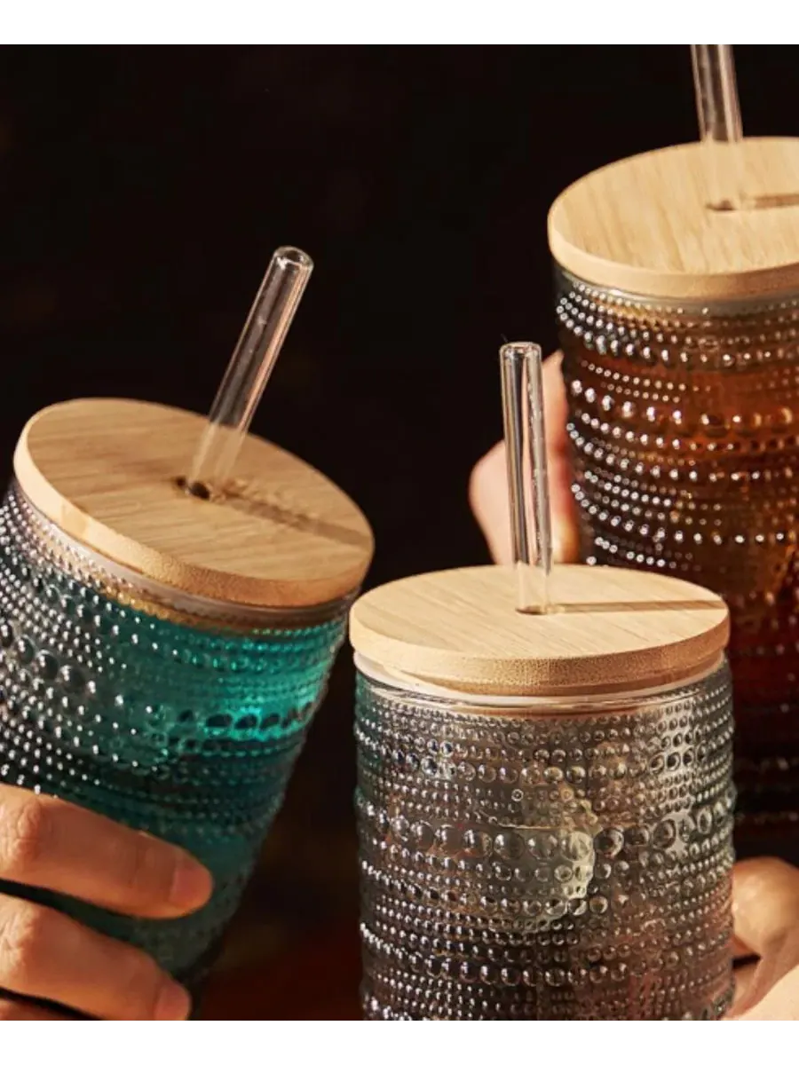 Набор стаканов хайбол с принтом, 6 шт, Vintage Highball Glasses The Wine Savant, Tropical Sorbet — изображение 4 из 5