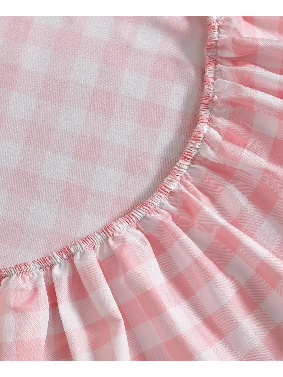 Комплект постельного белья из микрофибры, 3 предмета, размер Twin Eddie Bauer, Poppy Plaid — изображение 2 из 4