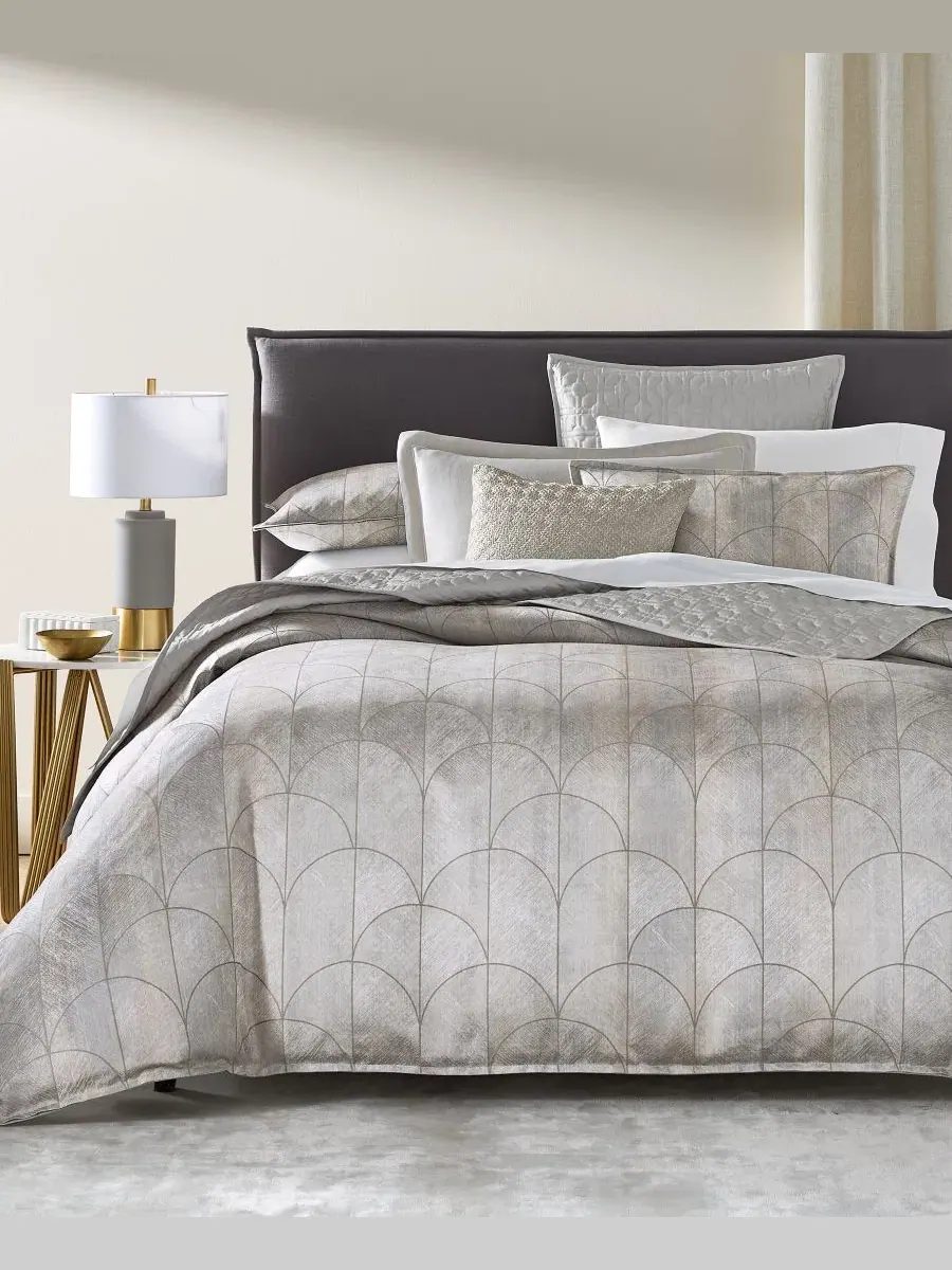 Комплект стеганого одеяла Inlay 3-предметный, Full/Queen Hotel Collection, Agate