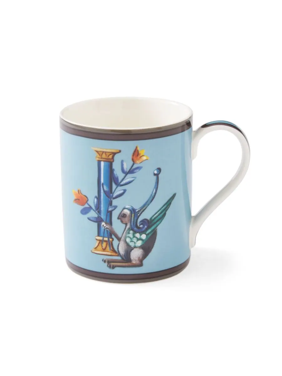 Кружка с буквами алфавита, 355 мл Kit Kemp for Spode, цвет i