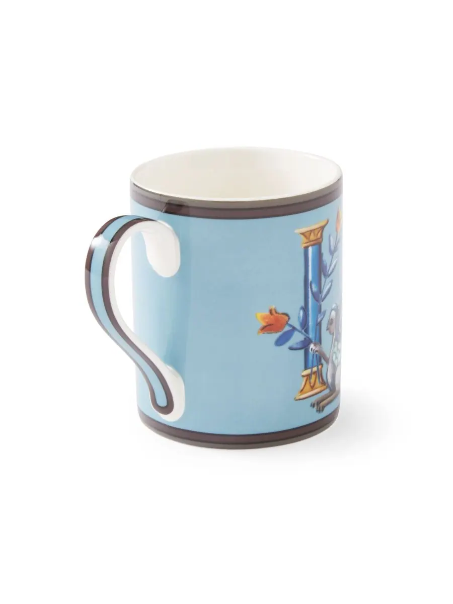 Кружка с буквами алфавита, 355 мл Kit Kemp for Spode, цвет i — изображение 3 из 8