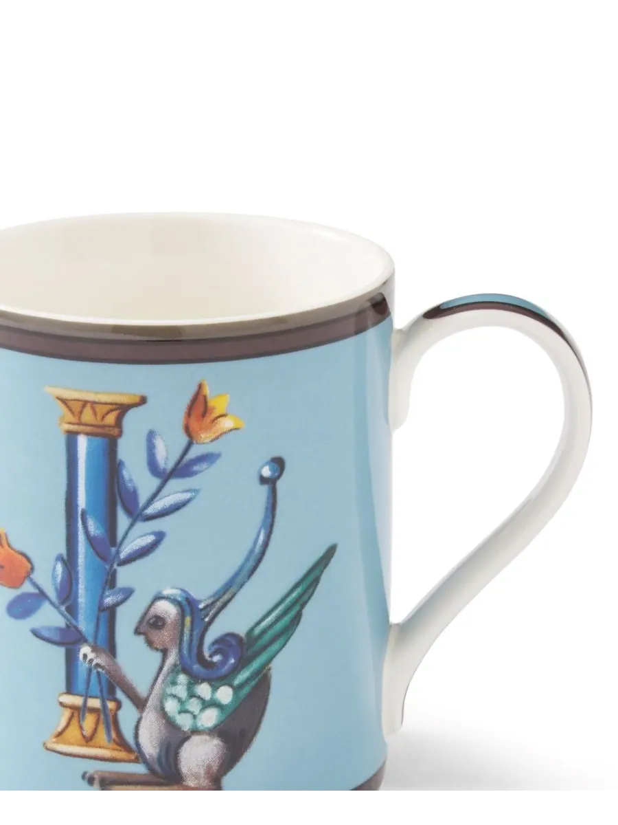 Кружка с буквами алфавита, 355 мл Kit Kemp for Spode, цвет i — изображение 4 из 8