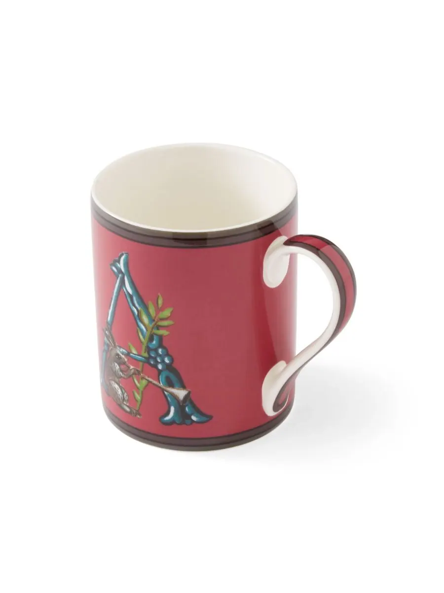 Кружка с буквами алфавита, 355 мл Kit Kemp for Spode, цвет i — изображение 5 из 8