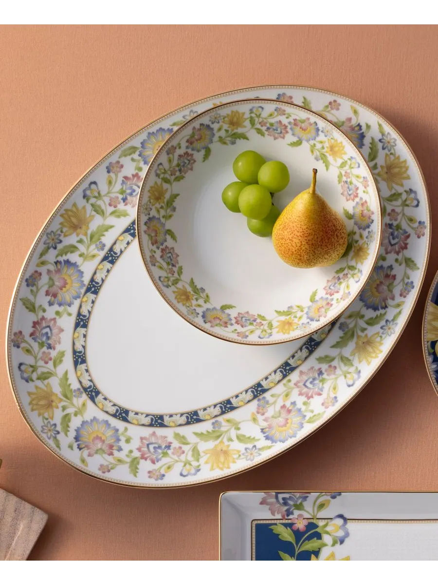 Овальное блюдо Tusker Garden, 14 дюймов Noritake, Open Misc — изображение 4 из 9