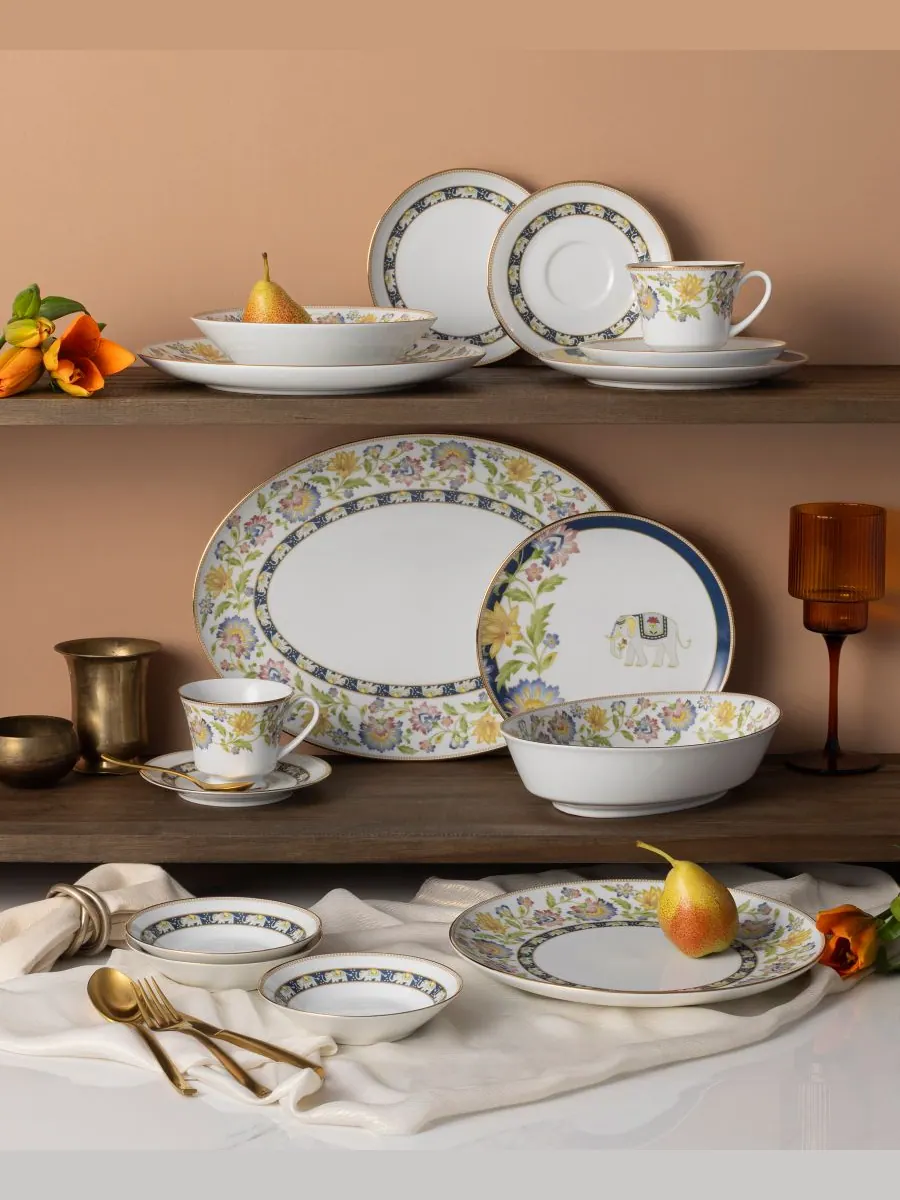 Овальное блюдо Tusker Garden, 14 дюймов Noritake, Open Misc — изображение 6 из 9