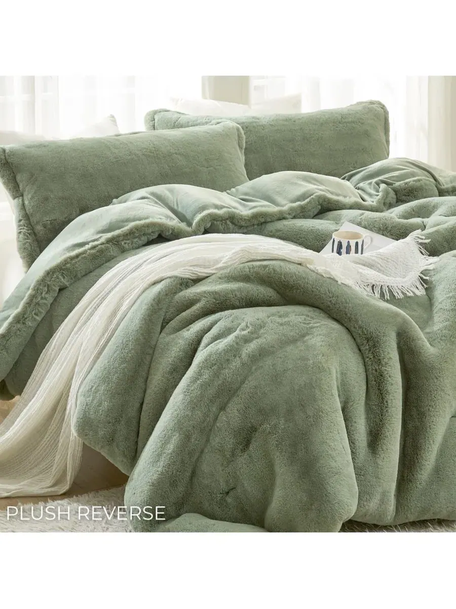 Комплект одеял Комфортер с подушками 1,100 Bunnies Coma Inducer Oversized Twin Comforter Set Plush — изображение 3 из 5