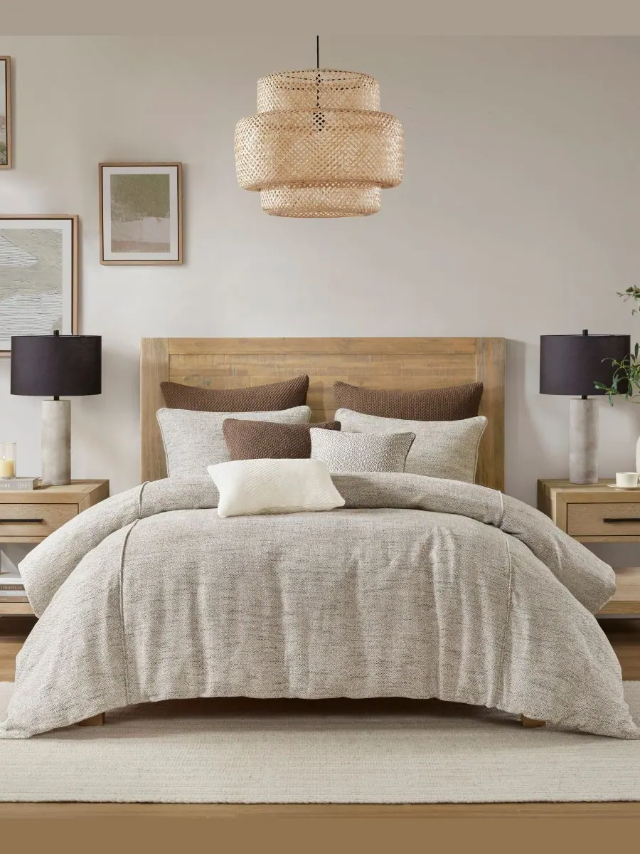 Комплект постельного белья Chapman Jacquard, 9 предметов, размер King Madison Park Signature