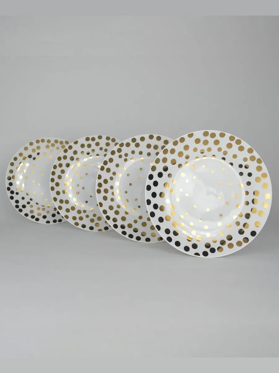 Набор тарелок для салата Echo, 4 шт Euro Ceramica, Echo