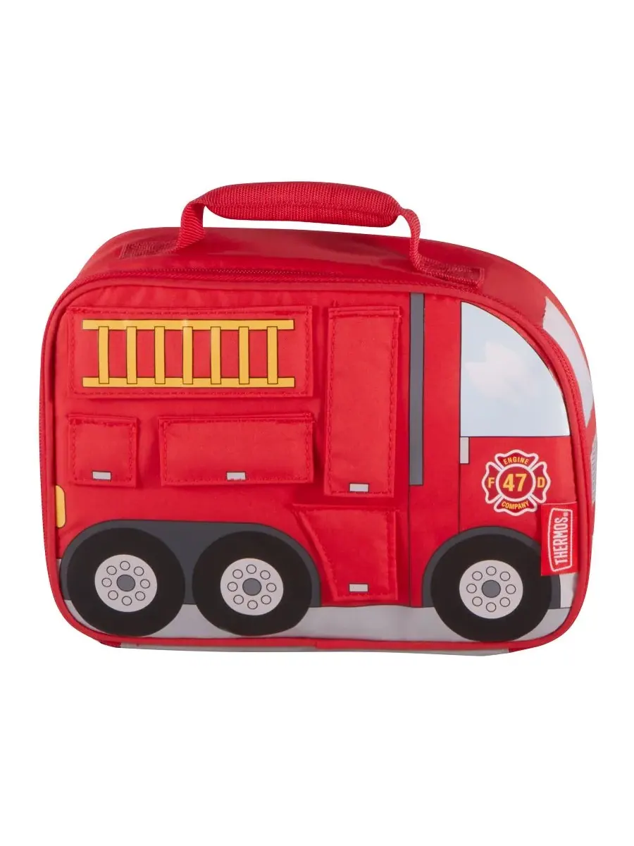 Оригинальная сумка для обеда в виде пожарной машины Thermos, Firetruck — изображение 1 из 7