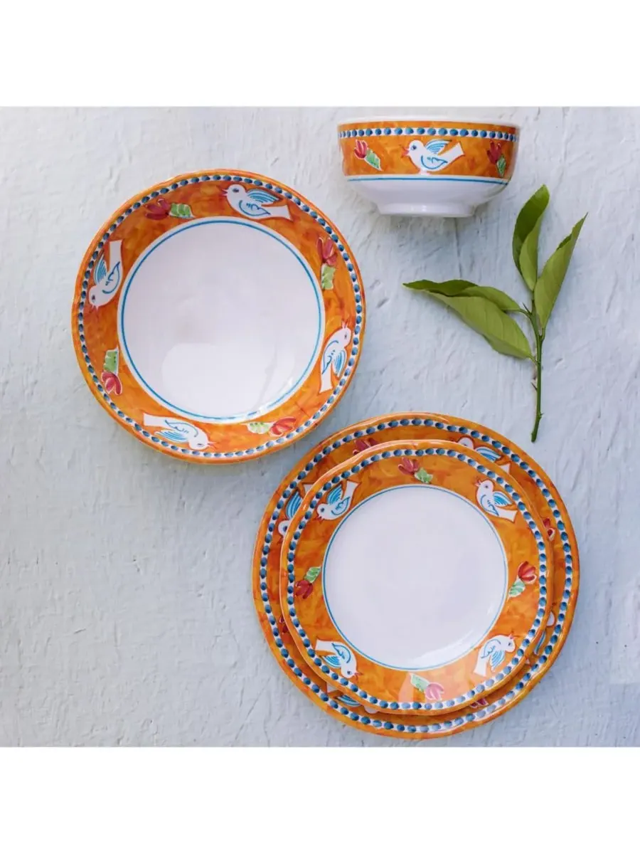Коллекция столовой посуды Melamine Campagna Vietri, Uccello — изображение 2 из 3