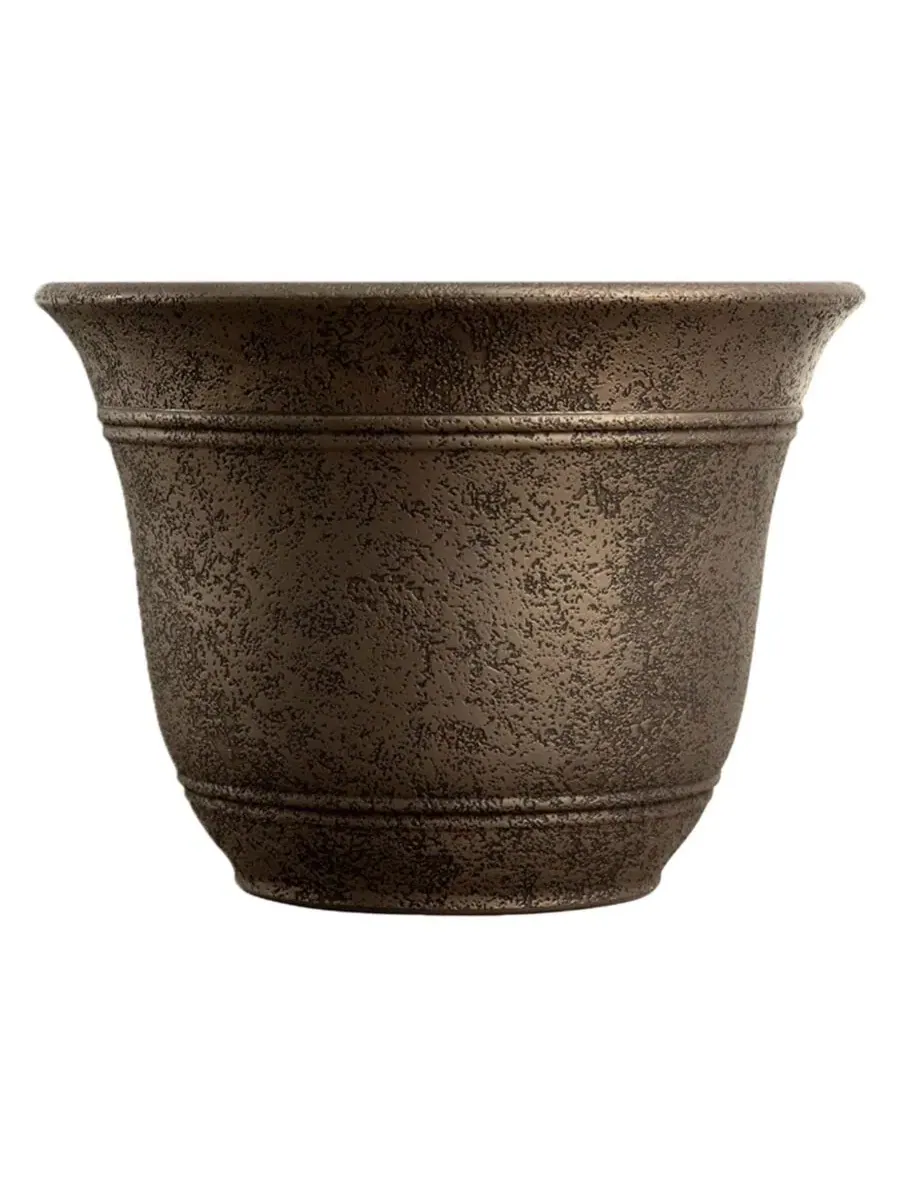 Круглый пластиковый горшок для растений Sierra Planter шириной 33 см (33 см). HC Companies Listo — изображение 1 из 5