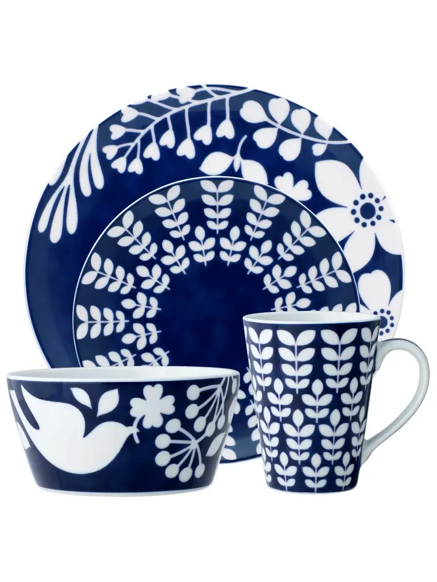 Коллекция посуды Bluefjord Noritake — изображение 1 из 10, синий