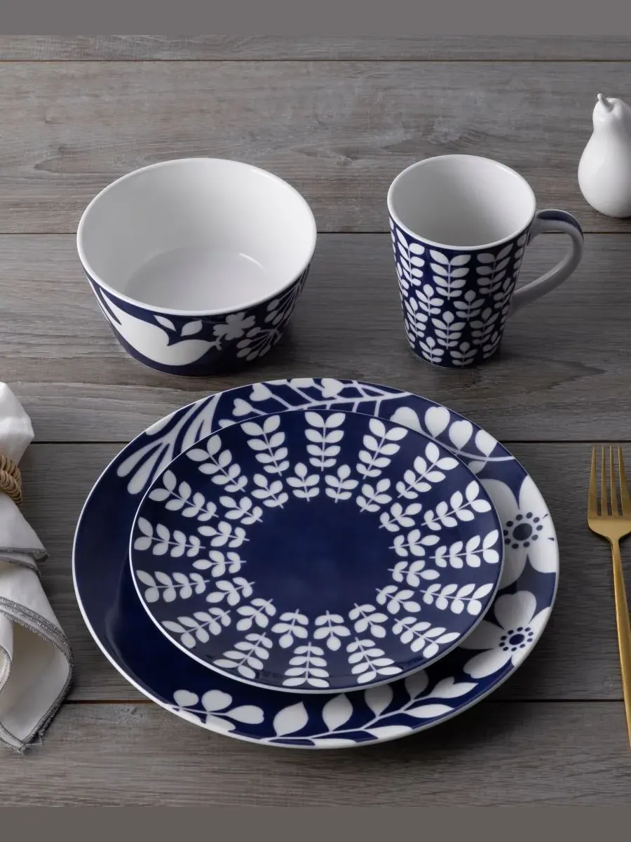 Коллекция посуды Bluefjord Noritake — изображение 6 из 10, синий