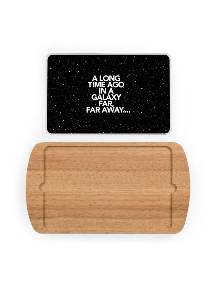 Поднос Toscana от Star Wars Scroll Billboard Picnic Time, цвет rubberwood — изображение 2 из 3