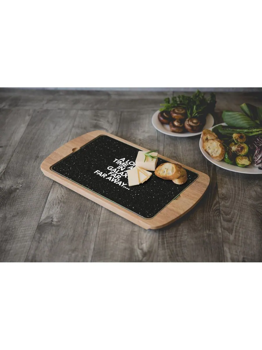 Поднос Toscana от Star Wars Scroll Billboard Picnic Time, цвет rubberwood — изображение 3 из 3